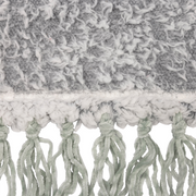 Plaid sherpa coloris assortis 130x170