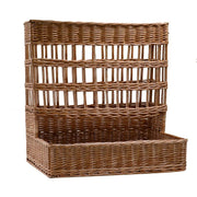 Panier présentoir rectangulaire en osier