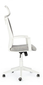 Fauteuil de bureau gris Gordon