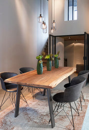 Tapis en coton bleu Syrie 140 x 200 cm