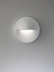 Applique Murale Ronde en Aluminium Moulé sous Pression 3W 340 Lumens 3000°K Blanc