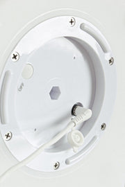 Conférencier à lampe de jardin LED en polyéthylène 15x15cm