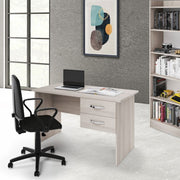 Bureau de chambre en orme 2 tiroirs en bois mélaminé cm119x64xH.75