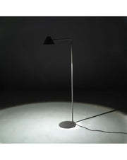 Lampadaire Antares LED en métal noir STS