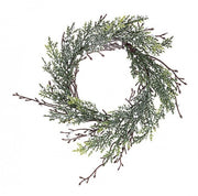 8x Couronne de Baies Blanches Judie C