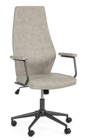 Fauteuil de bureau Jamie gris clair