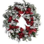 Couronne avec balai rouge cmø34h45