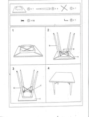 Table de bar en fer Bristol avec plateau en bois galvanisé