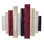 Cadre en métal rouge cm89,5x79,4h5,1