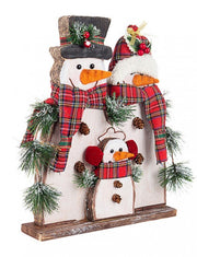 Support Traditionnel pour Famille de Poupées 33x34H