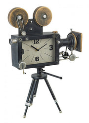 Idée cadeau horloge de table Charles Cinema
