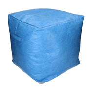 Pouf en cellulose bleu clair cm40x40h40