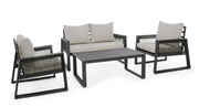 Salon de jardin Captiva anthracite