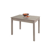 Table à manger extensible en orme et bois mélaminé 60x90-120 cm