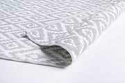 Tapis Rombo Grig-Blanc 120X180