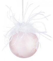 12x Sphère Vt Plume Rose D80