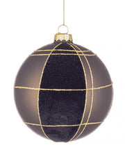 8x Sphère Vt Veloutée Noir D100