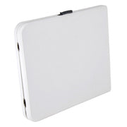 Table pliante pliante blanche 180x74xh74 cm pique-nique restauration extérieur