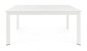 Table de jardin extensible Konnor blanc