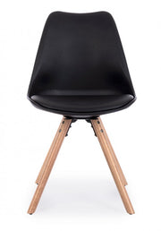 4x Chaise New Trend Noir