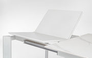 Table grise blanche extensible Briva