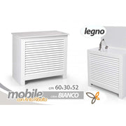 Cassapanca White Opening Banc Porte en bois 60 x 30 x 52 cm cm