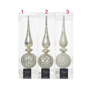 Virole 8X31Cm Hiver Blanc Décoré Avec ...