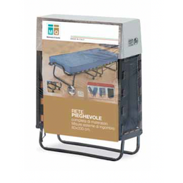 Lit pliant avec matelas 80x200 cm