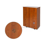 Sommier orthopédique pliant couleur noyer antique cm H.100x85x36