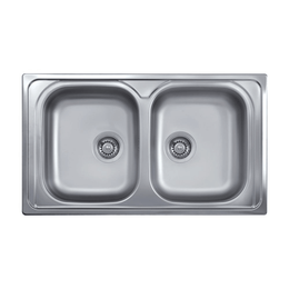 Évier 86x50 2 bacs SAXT322A