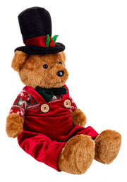 Table basse Orso Ralphy Legs Rouge H44