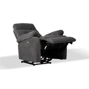 Fauteuil inclinable électrique gris foncé 855 x 92 x 109 cm
