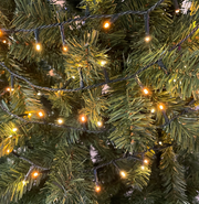 Chaîne Ruban ø6cm NTLG 1000 MiniLED Câble Vert 4+30,5m Lumières de Noël