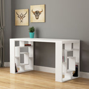 Bureau Labirent Blanc 140x60x75 cm