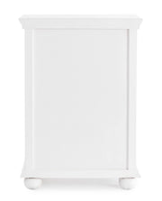Buffet 2 portes en bois blanc Alinta