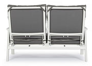 Canapé d'extérieur inclinable 2 places 152x81x98h cm