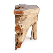 Console en bois naturel Lisandra 150x45 cm