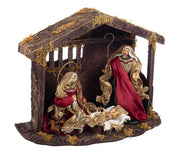 Crèche Baroque Rouge C-Capanna - Dimensions: null
