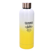 Thermos rond en acier jaune 0,5L cm7,5x3,5h22,5