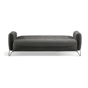 Canapé-lit trois places en tissu CROWN Gris 215x94x h98 cm