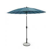 Parapluie du jardin Atlanta 270x H240 cm avec anthracite / paon
