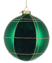 8x Sphère Vt Veloutée Vert D100