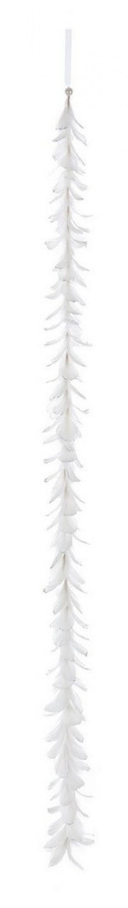 Ghirlande de Plumes Blanches 6x H150