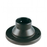 Accessoire de fixation au sol pour poteaux D. Max. 6 cm noir