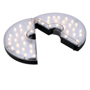 Lampe LED pour parasol avec batterie, ø20h5