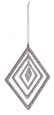 Pendaglio Mode Argent en Forme de Losange 12x