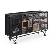 Croyeuse en acier et tiroirs anthracites anti-onze