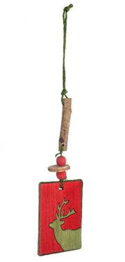 Pendaglio Renna Rett Bormio 12x