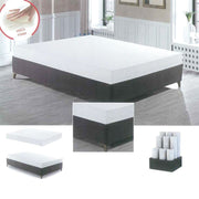 Matelas double avec housse déhoussable à mémoire 160x190xh.21 cm