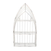 Étagère en métal blanc 3 étagères cm29x12h55
